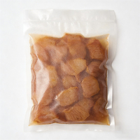 Op maat gemaakte vacuümsealzakken voor levensmiddelen, BPA-vrij, glad, transparant, geschikt voor bereide maaltijden, kaas, pizza, opslag en retort pouches.