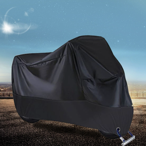 Housse de <span class=keywords><strong>moto</strong></span> imperméable en Oxford 300D de qualité supérieure, résistante à la chaleur et aux UV, avec logo personnalisé pour Yamaha, idéale pour le stockage hivernal - Product Image 2