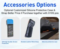 Terminal POS Inalámbrico con Conectividad Térmica Integrada de 58 mm y Impresora, Pantalla HD Clara para Vendedores Ambulantes, Sdlpos