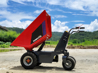 Antspower 2026 Chinesischer Mini-Dumper 500kg Ladekapazität 4-Rad Batteriebetriebener Farm-Minidumper Elektrische Motorschubkarre