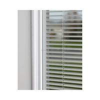 Lukliving BBGWINDOOR Verre isolé à double vitrage avec stores internes électriques pour fenêtres de construction