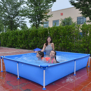 <span class=keywords><strong>Piscine</strong></span> <span class=keywords><strong>rectangulaire</strong></span> à cadre en acier, piscines <span class=keywords><strong>hors</strong></span> <span class=keywords><strong>sol</strong></span> bon marché - Product Image 6