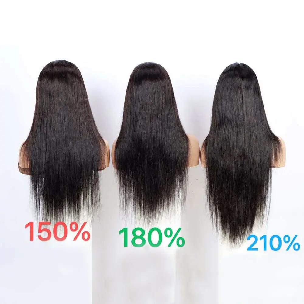 Vente en gros 10a Cheveux vierges non transformés 360 Lace Frontal Closure Straight Water Body Deep Curly Wave Perruque Perruques de cheveux humains bon marché