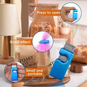 Pince à sceller le pain créative en plastique écologique, fabriquée à la main, vente en gros directe du fabricant, outil pour snacks et chips, nouveau modèle, nouveauté - Product Image 2