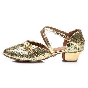 607 classique style brillant chaussures de <span class=keywords><strong>danse</strong></span> enfants salle de bal chaussures de <span class=keywords><strong>danse</strong></span> <span class=keywords><strong>latine</strong></span> chaussures paillettes - Product Image 2