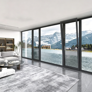 Offre Spéciale : Fenêtres et Portes en Aluminium Noir, Fenêtres à Battants et à Relevage, Fenêtres à Casement en Aluminium pour Maisons - Product Image 2