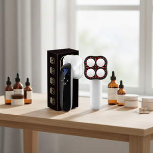 Máquina de belleza inalámbrica 4 en 1 para masaje de grasa, eliminación de estrías, adelgazamiento y reducción de abdomen, muslos, caderas y piernas, para modelar el cuerpo. - Product Image 1