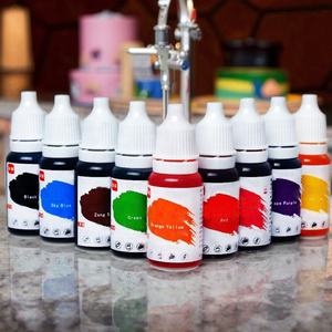 Peinture <span class=keywords><strong>pour</strong></span> aérographe de qualité alimentaire, ensemble de colorants en <span class=keywords><strong>spray</strong></span> à alimentation par gravité <span class=keywords><strong>pour</strong></span> la décoration de gâteaux et de biscuits - Product Image 5