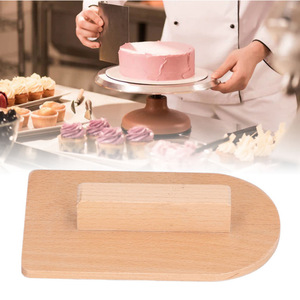 Alisador de pasteles con mango, alisador de superficies de madera para hornear, herramientas para pasteles DIY, modelo Y200807 - Product Image 2