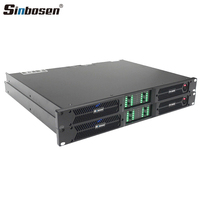 D4-3000 Amplificateur de puissance numérique de classe D à quatre canaux Système de sonorisation professionnelAmplificateur à 4 canaux 4*3000W
