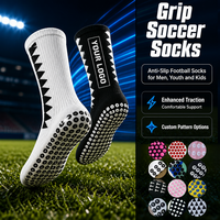 Chaussettes de football Juncai en tricot, mi-mollet, antidérapantes, respirantes, à séchage rapide, pour hommes, personnalisables
