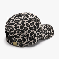 Casquette de baseball tendance en polyester de haute qualité, personnalisable, à motif léopard rétro Y2k, à points, à visière, expédition immédiate