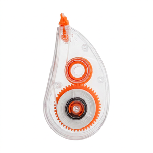 Ruban <span class=keywords><strong>Correcteur</strong></span> Compact en Forme de Goutte 5mm x 6m, Mini <span class=keywords><strong>Correcteur</strong></span> <span class=keywords><strong>d</strong></span>'Erreurs Transparent avec Mécanisme à Engrenages POM Lisse pour l'École et le Bureau - Product Image 2