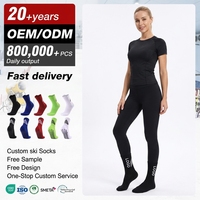 Chaussettes de football unisexes personnalisées OEM, chaussettes de football professionnelles antidérapantes, chaussettes de sport avec grip pour le football