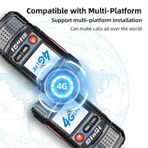 Binqi BQ-200A 4G LTE Talkie-walkie portable longue portée PoC avec carte SIM, radio bidirectionnelle, son clair et puissant, interphone, communication 5000 km - Product Image 3