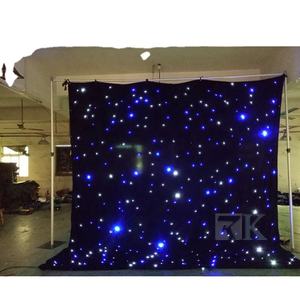 Outdoor Event <b>Decors</b> Stable Firm Pipe Stand Led Control Star Curtains - Product Image 1