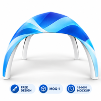 Tente événementielle gonflable Spider pour publicité extérieure, salons professionnels, festivals, événements sportifs, promotion de marques et marketing, vente en gros