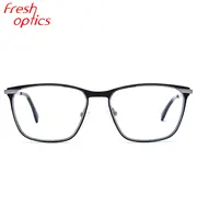 Erkekler sustomer logo baskı optik çerçeve kare bahçe gözlük dizüstü bilgisayar