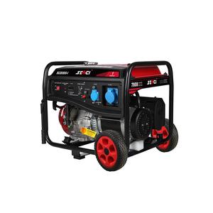 센시 5kw 발전기 5500w 휴대용 가솔린 발전기 10kw 휠 키트 포함 - Product Image 1