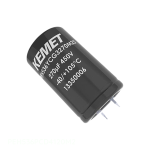 ตัวเก็บประจุแบบ Snap-in รุ่น PEH536PCD4120M2 ยี่ห้อ Manufacturer Channel 1.2 mF Through Hole CAP ALUM 105C - Product Image 1