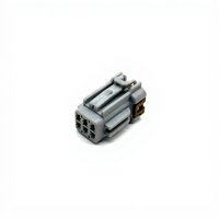 Conectores de Carcasa para Enchufes Automotrices de 6 Pines, Impermeables, de Latón y Nylon, Modelo 7069Y-1-21