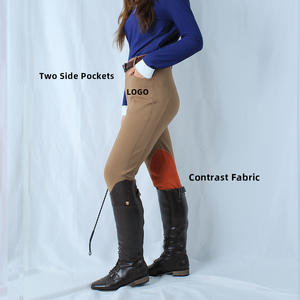 Leggings équestres uniques ARLAN pour femme, polo équestre à manches longues, vêtements équestres - Product Image 1