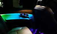 Kit d'éclairage d'ambiance intérieur RGB 23 LED avec contrôle des portes et des zones de repose-pieds via APP/WeChat pour Volvo XC90 2015-2024