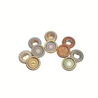 En stock grande boîte en fer safran emballage en étain 3g 5g 10g boîtes en fer blanc pour collations bonbons biscuits artisanat alimentaire-safran de Dubaï