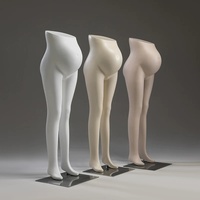 Glasfaser-Schwangerschafts-Schaufensterpuppe Ganzkörper Halbkörper Torso Kopflos Schwangere Dummy für Umstandsmode-Schaufenster-Display