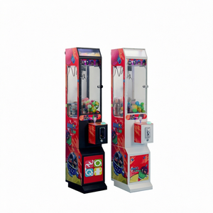 Mini Coin Operated <b>Claw</b> Crane <b>Machine</b> Plush <b>Toy</b> Vending Game for Amusement Park Indoor Game Center - Product Image 1