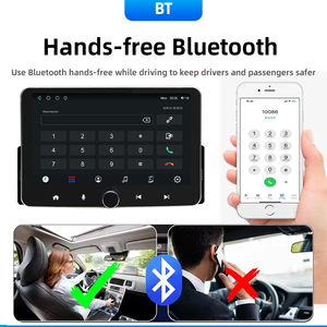 1 Din 7 inch HD màn hình cảm ứng đài phát thanh xe Android 10.0 <span class=keywords><strong>GPS</strong></span> <span class=keywords><strong>navigation</strong></span> BT <span class=keywords><strong>5.0</strong></span> Carplay 4 gam Auto Stereo đơn vị đứng đầu - Product Image 5