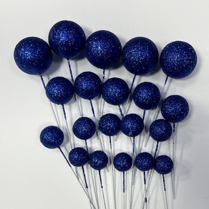 Bolas Brillantes Coloridas para Decoración de Pasteles, Adornos con Purpurina - Product Image 3