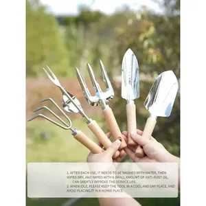 Personalized <b>Garden</b> Hand <b>Tool</b>,Handle Stainless Steel <b>Garden</b> Shovel Rake Spade <b>Set</b>,Outdoor Planting Household Plant <b>Tools</b> - Product Image 4
