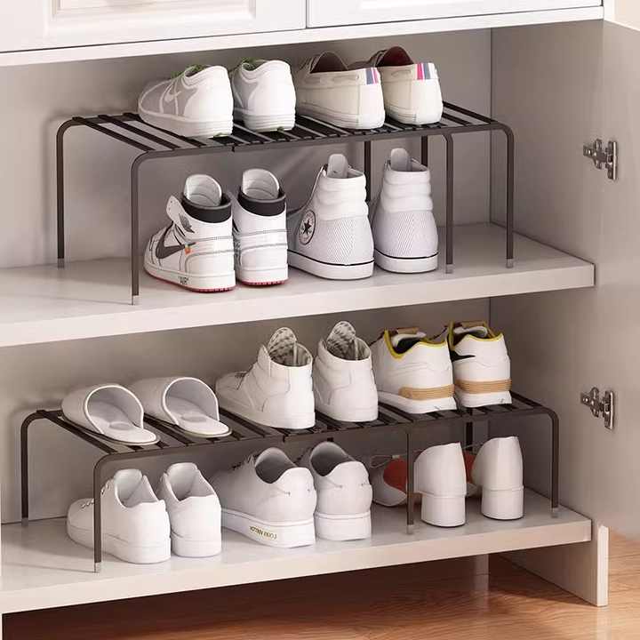 A space - saving shoe cabinet with built - in partitions. It's a ...