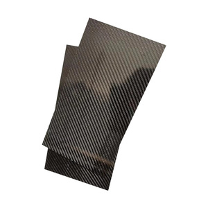 Feuille de fibre de carbone Haoming, tissage sergé, poids moyen, teinte unie, résistante aux déchirures, pour la décoration industrielle, sur mesure - Product Image 1