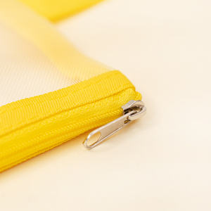 Bolsa de archivo de malla de empalme unisex con decoración de bordado Forma de bolsa informal Tipo de cierre abierto - Product Image 4