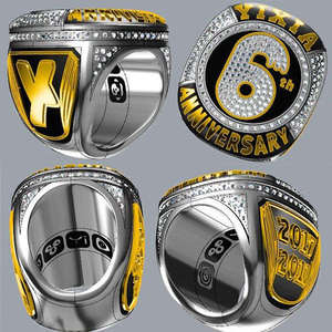 <span class=keywords><strong>Anello</strong></span> Personalizzato per Campionato 2025, <span class=keywords><strong>Anello</strong></span> Sportivo per Calcio, Baseball, Basket e Sport Fantasy - Product Image 4