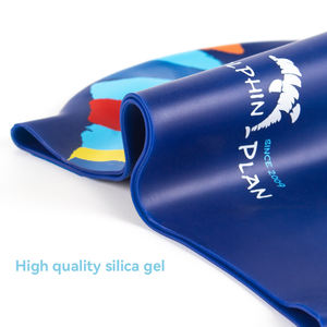 Échantillon gratuit <span class=keywords><strong>en</strong></span> stock Logo personnalisé 100% Bonnets <span class=keywords><strong>de</strong></span> <span class=keywords><strong>bain</strong></span> <span class=keywords><strong>en</strong></span> silicone pour adultes et enfants <span class=keywords><strong>Bonnet</strong></span> <span class=keywords><strong>de</strong></span> <span class=keywords><strong>bain</strong></span> - Product Image 4