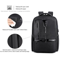 Mochila para Portátil Arctic Hunter, la Más Vendida de Fábrica, con Puerto USB, Impermeable, Anti-Robo, Material de Poliéster, Diseño Unisex