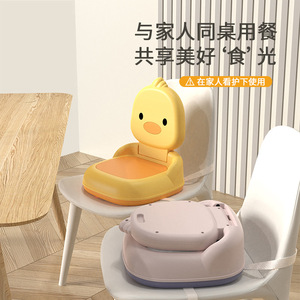 Children's Chair Thickened <b>Plastic</b> Backrest Cute Cartoon <b>Stool</b> For Kindergarten Babies Home Seat Multifunctional 1-2 Years - Product Image 2
