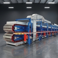 Machine à panneaux composites pour toitures, ligne de production de panneaux sandwich en polyuréthane pour murs