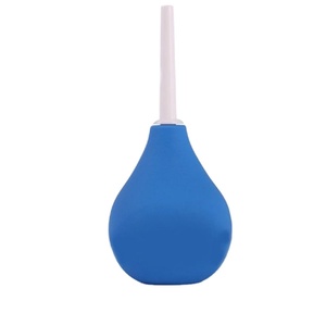 Enema de ducha Vaginal de 180ml, Bola de limpieza de ducha Rectal de silicona médica, Enema de colon y <span class=keywords><strong>ano</strong></span>, limpieza Anal para adultos - Product Image 3