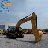 Excavatrice d'occasion CAT 336D2L avec cabine confortable pour de longues opérations