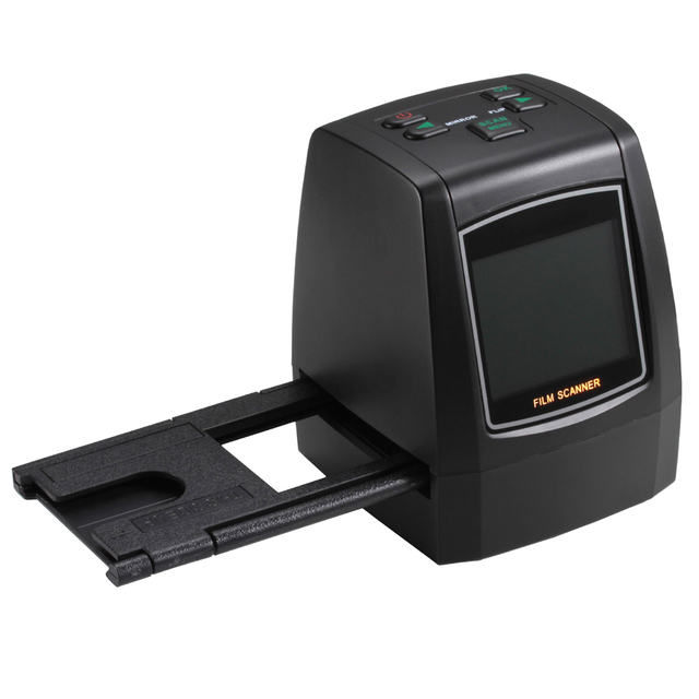 14 MP Film Scanner Super 8mm Film to Video Converter with Negative and Slide 35/135mm and 126KPK/Super8 Film