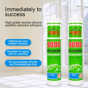 [Good Quality] Neutral Wood Glue Water Silicone Sealant Woodworking Roof Fast Drying Adhesive Waterproof Caulk