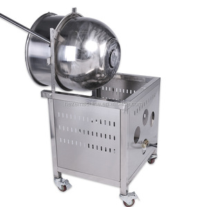 Hervidor eléctrico automático comercial Industrial A caramelo Pop Corn Maker Máquina para hacer palomitas de maíz a gas - Product Image 5