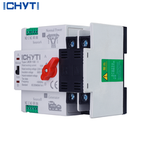 CHYT top 10 ats commutateur de transfert automatique, fournisseurs d'usine 32A, 50A, 63A,100A 2P 8KV AC690V AC400V contrôleur prix