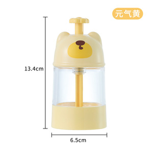 MoliJoy Salt Shaker Plastic With Handle Airtight Kitchen <b>Spice</b> <b>Jar</b> Cartoon Design M Size - Product Image 5