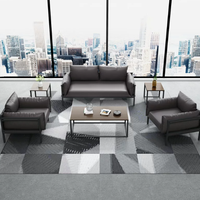 Neues Modernes Verstellbares Langlebiges Holz-Bürosofa für Empfang, Wartebereich, Besucherzimmer, Minimalistisches Chinesisches Business-Design