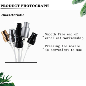 13/415 18/415 Pompa <span class=keywords><strong>Spray</strong></span> per Profumo in Alluminio Anodizzato Oro Opaco, Oro Lucido, Nero, <span class=keywords><strong>Argento</strong></span>, Oro Rosa con Tappo Superiore - MOQ10000PCS - Product Image 3